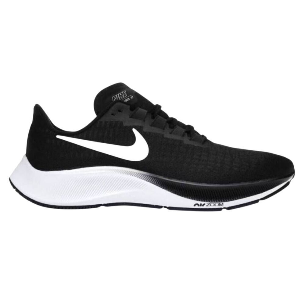NIKE Air Zoom Pegasus 37 'Black White' Running Shoes Size 6.5